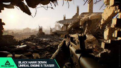 Delta Force: Hawk Ops Shows Off Impressive Unreal Engine 5 Black Hawk Down Campaign Teaser