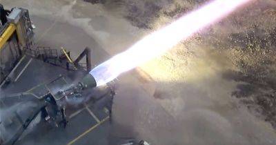 SpaceX Engine Test Stand Blows Up After Likely Starship Raptor Engine Test