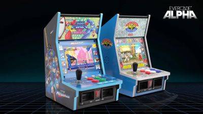 Chris Scullion - Blaze announces Evercade Alpha, tabletop arcade machines that play Evercade cartridges - videogameschronicle.com