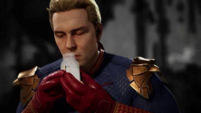 Chris Scullion - Quan Chi - John Cena - Ed Boon - Netherrealm Studios - John Edwards - Mike Boon - Steve Beran - Mortal Kombat 1 DLC character Homelander is shown in a new gameplay trailer - videogameschronicle.com