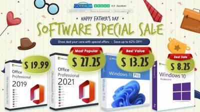 Seth Johnson - Father’s Day Deals on Microsoft Office and Windows Licenses – Time to Upgrade Your Dad’s PC! - wccftech.com