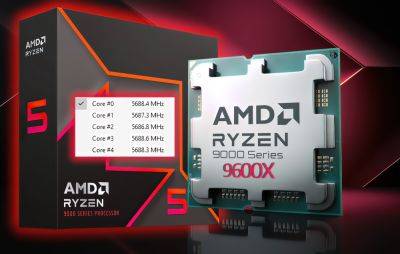 AMD Ryzen 5 9600X ES CPU Overclocked To 5.7 GHz Across All Six Zen 5 Cores, Up To 14% Faster Than 7600X