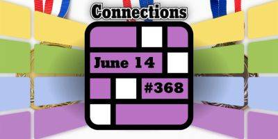 Today's Connections Hints & Answers For June 14, 2024 (Puzzle #368)