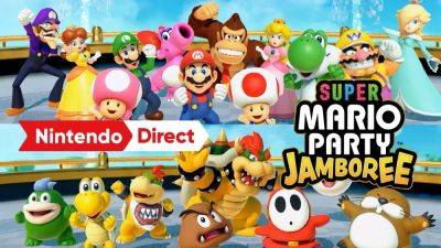 Jordan Middler - Nintendo Direct - Super Mario Party Jamboree is coming to Switch this year - videogameschronicle.com