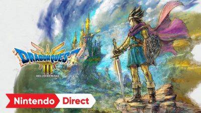 Dragon Quest 3 HD-2D Remake Release Date Trailer