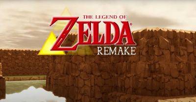 Aernout van de Velde - Nintendo - Unofficial The Legend of Zelda NES Remake Within Unreal Engine 5 Receives 20 Minutes of Beta Footage - wccftech.com - France