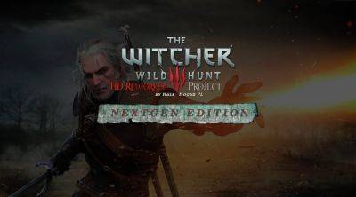 Aernout van de Velde - The Witcher 3 HD Reworked Project NextGen Edition Expected to Fully Release Later This Year - wccftech.com