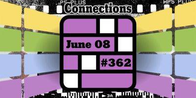 Today's Connections Hints & Answers For June 8, 2024 (Puzzle #362)