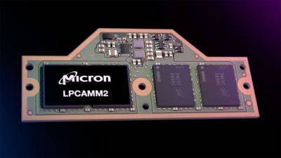 The new memory form factor expected to beat DDR5: 'the future really lies here... LPCAMM2 running on the PC' says Micron