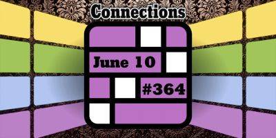 Today's Connections Hints & Answers For June 10, 2024 (Puzzle #364) - screenrant.com