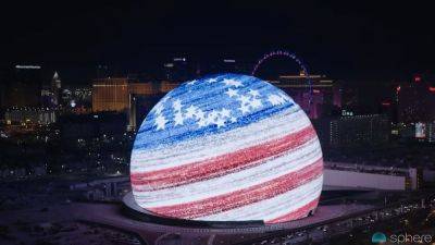 Andy Edser - Las Vegas' dystopia-sphere, powered by 150 Nvidia GPUs and drawing up to 28,000,000 watts, is both a testament to the hubris of humanity and an admittedly impressive technical feat - pcgamer.com - state California - city Las Vegas - state Nevada