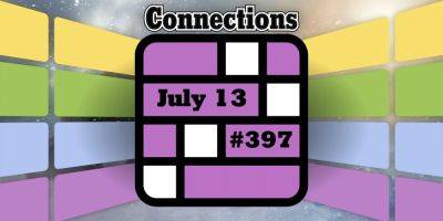 Today's Connections Hints & Answers For July 13, 2024 (Puzzle #397) - screenrant.com