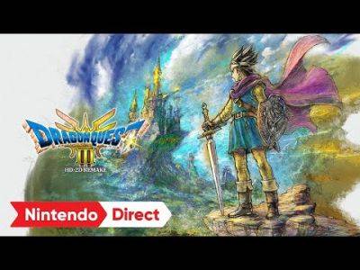 Dragon Quest 3 Gets the Octopath Traveler Treatment with HD-2D Remake