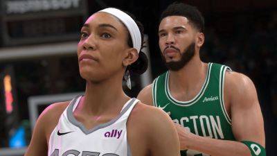 NBA 2K25 Cover Athletes Make History With Series’ First Dual-League Cover - screenrant.com - Usa - city Las Vegas