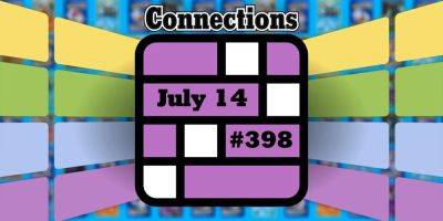 Today's Connections Hints & Answers For July 14, 2024 (Puzzle #398) - screenrant.com - New York