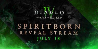 Adam Fletcher - Brent Gibson - Tune in to the Spiritborn Reveal Livestream - news.blizzard.com - Diablo