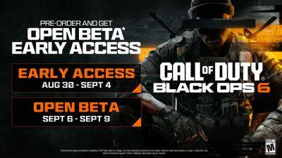 Black Ops 6: Multiplayer Open Beta dates revealed!