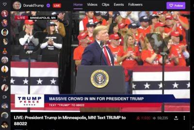 Donald Trump - danny gallagher - Twitch restores former President Trump’s Twitch account - engadget.com - Usa - New York