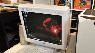 This is not a typo: The world's fastest gaming monitor may well be this ancient IIyama CRT unit, pushed to 700 Hz at a glorious 120p resolution