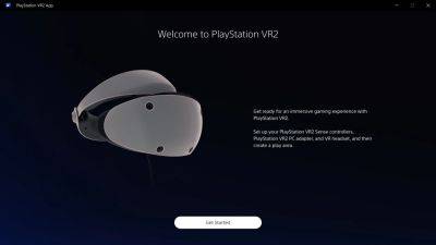 PlayStation VR2’s Steam app is officially launching next month