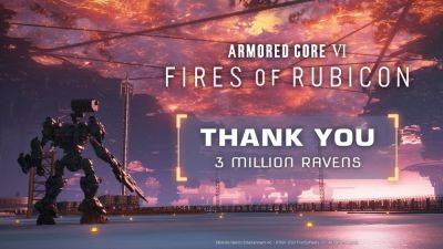 Hirun Cryer - Bandai Namco - Hidetaka Miyazaki - FromSoftware clocks another win as Armored Core 6, the mech series' return after 10 years of Souls games, hits 3 million copies sold - gamesradar.com