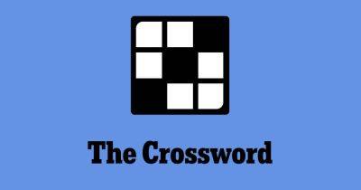 NYT Crossword: answers for Wednesday, July 31