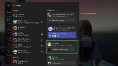 Jordan Middler - Xbox Discord update includes friend activity and the ability to watch streams from console - videogameschronicle.com