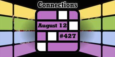 Today's Connections Hints & Answers For August 12, 2024 (Puzzle #427) - screenrant.com - New York