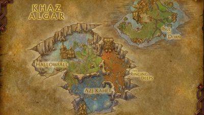 Explore the Zones and Dungeons of The War Within