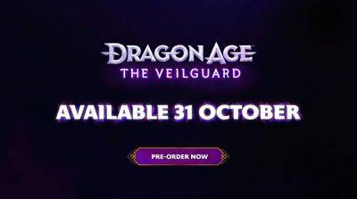 Dragon Age: The Veilguard to Launch on October 31