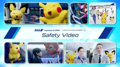 All Nippon Airways debuts the ‘world’s first’ airline saftey video featuring Pokémon