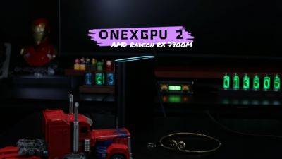 OneXGPU 2 Specs & Performance Detailed: AMD Radeon RX 7800M eGPU With 60 RDNA 3 CUs, 12 GB VRAM, 60+ FPS In AAA Games At Max