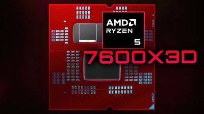 AMD Ryzen 5 7600X3D Reportedly Launches In Early September, 6 Core “Zen 5” With 3D V-Cache