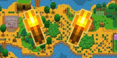 Stardew Valley Player Accidentally Learns A Fun New Use For Torches - screenrant.com