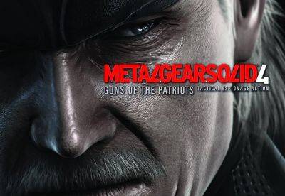 Konami acknowledges that Metal Gear Solid 4 is still only playable on PS3