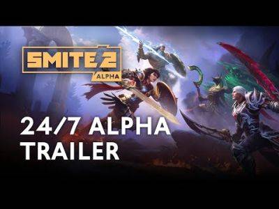 Smite 2 Enters 24/7 Closed Alpha, New Trailer Released