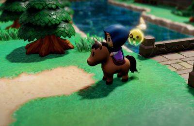 New Zelda: Echoes of Wisdom footage features cute horseback riding and uh, smoothie shops