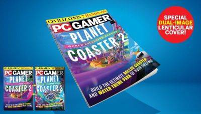 Swen Vincke - Robert Jones - Sid Meier - Clair Obscur - PC Gamer magazine's new issue, featuring a special collectible lenticular cover, is on sale now: Planet Coaster 2 - pcgamer.com - France - Spain