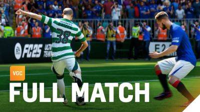 Jordan Middler - Watch: EA Sports FC 25 Celtic vs Rangers full match - videogameschronicle.com