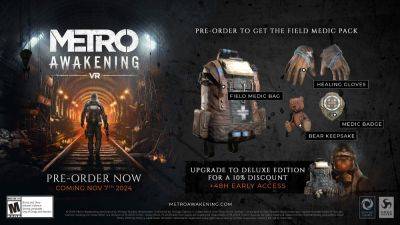 Metro Awakening VR Announced For PSVR2, Launches November 7