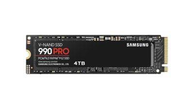 Samsung’s Lightning-Fast 990 PRO 4TB PCIe NVMe Gen 4 SSD Gets A Hefty 38 Percent On Discount, Get Speeds Up To 7,450MB/s For Just $289.99