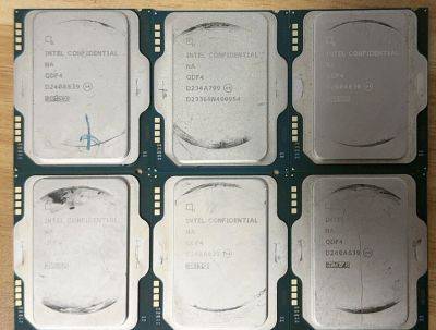 Intel Arrow Lake-S Desktop CPUs Pictured, Several Engineering Samples Up For Sale