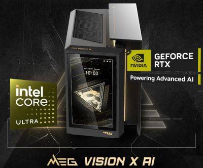 MSI To Feature Next-Gen NVIDIA GeForce RTX 50 GPUs & Intel Arrow Lake CPUs In Its MEG Vision X AI Pre-Built PC