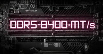 MSI X870E Motherboards Support CUDIMM Memory With AMD Ryzen 9000 & 8000 CPUs But Limited To “Clock Driver Bypass” Mode