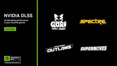 Star Wars Outlaws & Gori: Cuddly Carnage Launch with NVIDIA DLSS