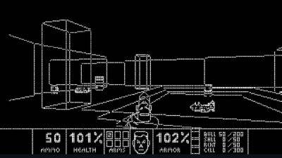 Doom will run on a literal potato but apparently quantum computers still aren't powerful enough to run even this wireframe version natively