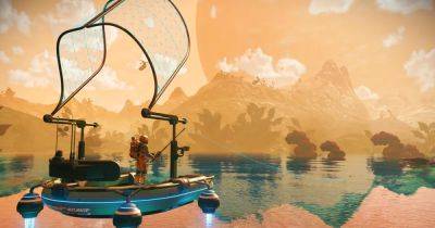 Now No Man’s Sky now has fishing, too